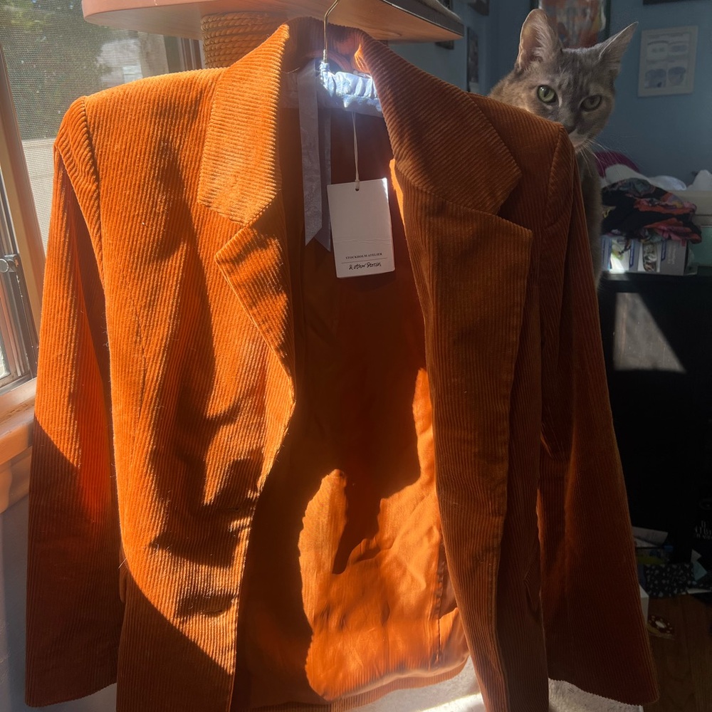 Corduroy Rust Jacket